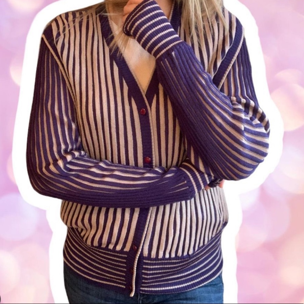 Vintage Missoni inspired Italian Designer Pleated Cardigan M-L
Dries Van Noten